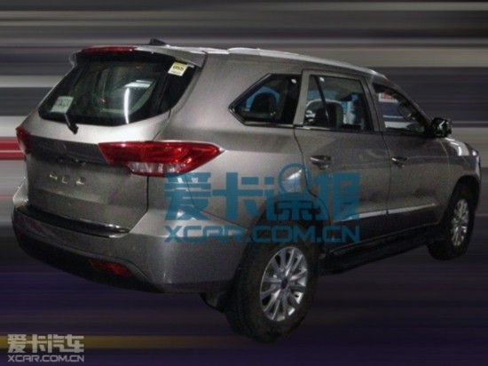 福迪全新SUV 諜照