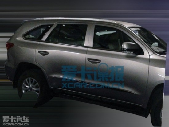 福迪全新SUV 諜照