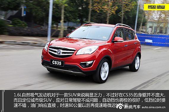 實用王 新浪汽車試駕2014款長安CS35