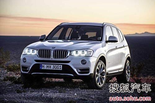 改款寶馬X3官圖發布 3月亮相/售價或不變