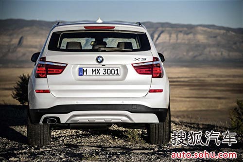 改款寶馬X3官圖發布 3月亮相/售價或不變
