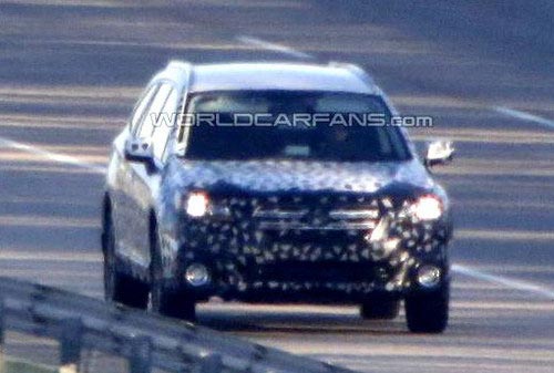 細節有所改動 斯巴魯全新傲虎將4月亮相