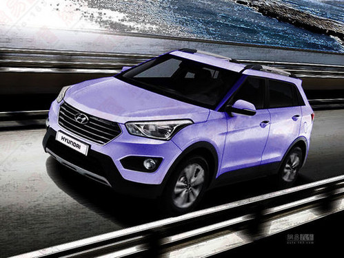 曝北京現代ix25效果圖