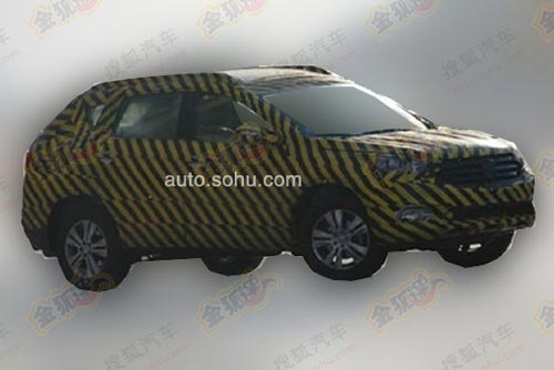 東風最新SUV諜照