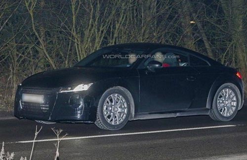 日內瓦車展亮相 新款奧迪TT諜照再曝光