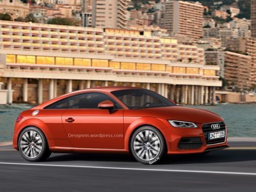 日內瓦車展亮相 曝奧迪2015款TT假想圖