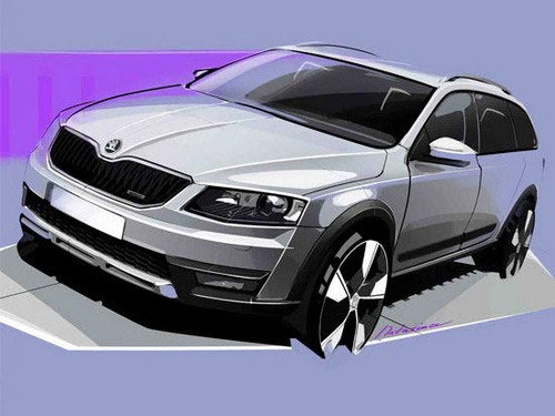 或引進國內 曝斯柯達明銳跨界版假想圖