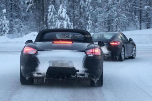 或登北京車展 曝保時捷Boxster GTS諜照
