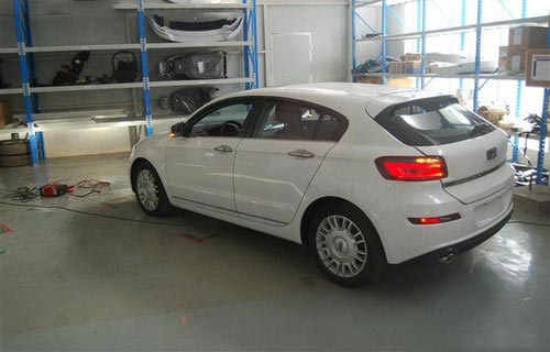 或日內瓦車展發布 觀致3五門版實車諜照