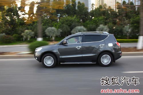 吉利全球鷹 GX7 實拍 評測 圖片