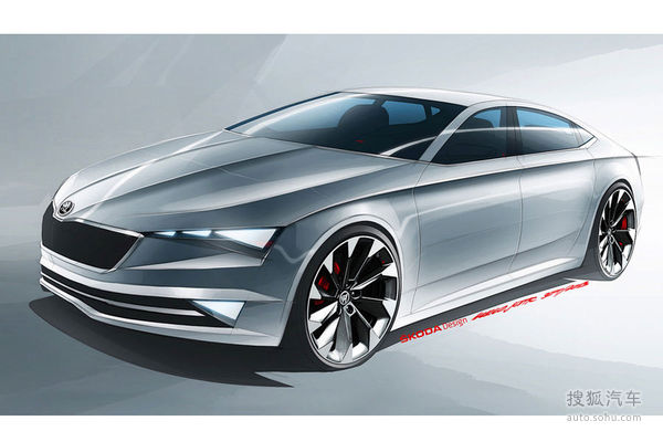 斯柯達Vision C概念車官圖發布 外形驚艷