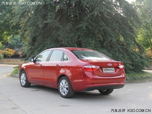 售7.59萬元 奇瑞艾瑞澤7致誠版上市