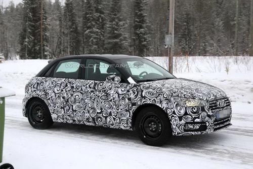 改款奧迪A1諜照