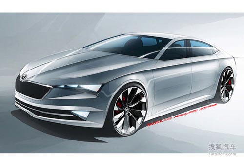 斯柯達Vision C概念車官圖發布 外形驚艷