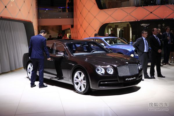 賓利飛馳V8日內瓦車展實拍