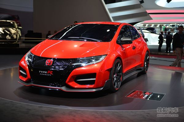 本田思域Type-R概念車日內瓦車展實拍