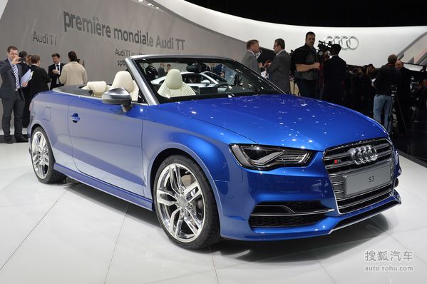 奧迪S3 Cabriolet日內瓦車展實拍