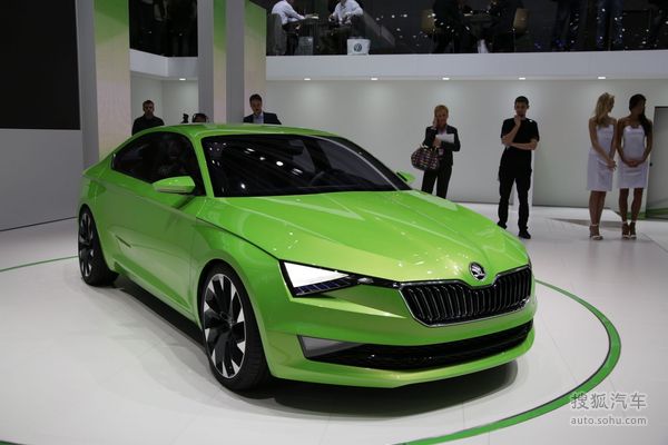 斯柯達VisionC概念車日內瓦車展實拍