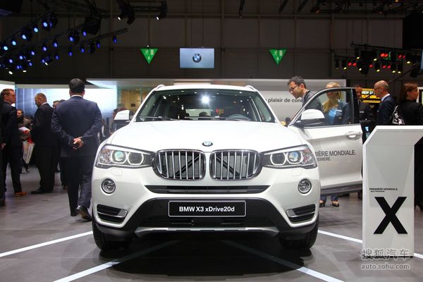 寶馬X3日內瓦車展實拍