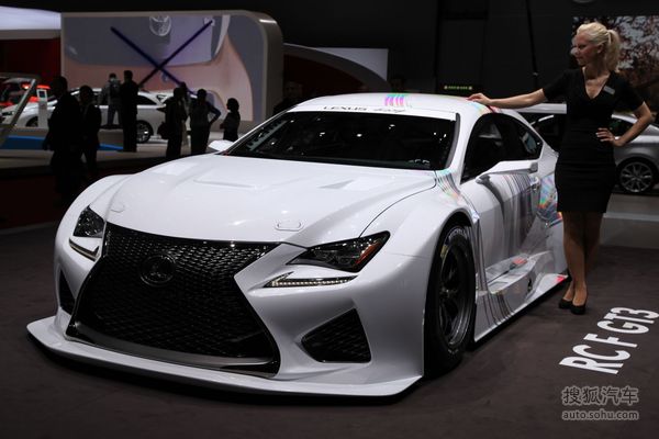 雷克薩斯RC F GT3日內瓦車展實拍