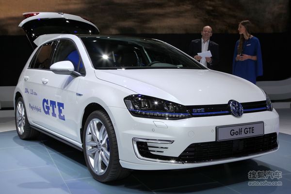 大眾Golf GTE日內瓦車展實拍