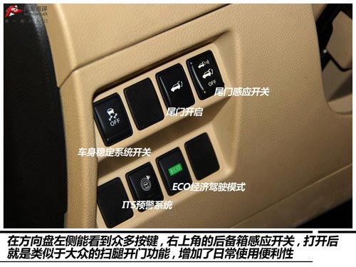 改變很徹底 實拍2014款奇駿2.5L至尊版