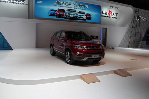 廣州車展探館 長安CS75緊湊級SUV現身