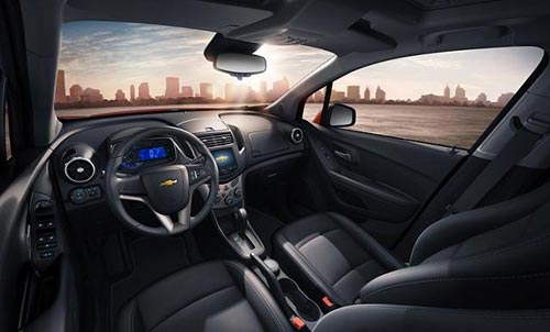[國內車訊]雪佛蘭創酷TRAX內飾官圖發布