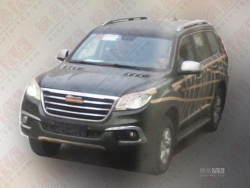 哈弗H9 內飾諜照