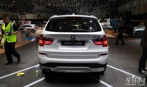 全新寶馬X3日內瓦車展亮相 明年春季銷售