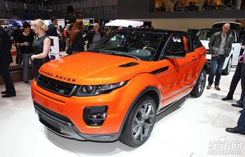 全新攬勝極光特別版車型 日內瓦車展亮相