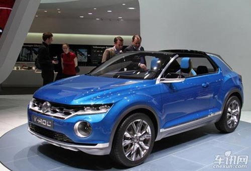 大眾T-ROC SUV概念車 日內瓦首發/有望量產
