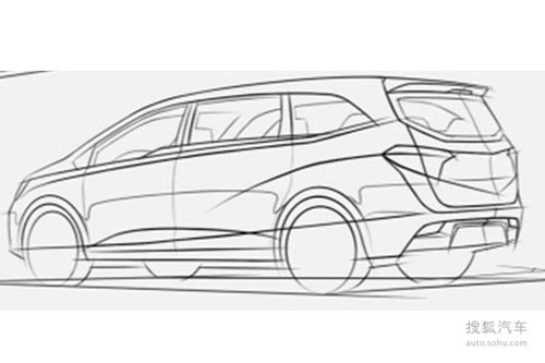 五菱CN200設(shè)計(jì)草圖