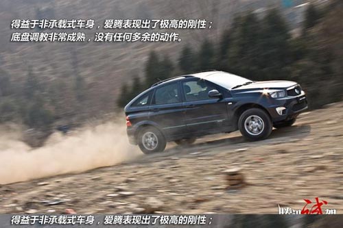 短暫體驗改款雙龍愛騰柴油版 插班生