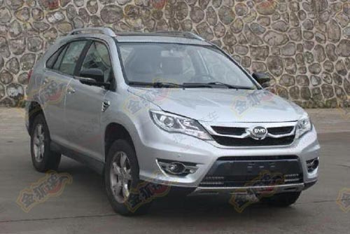 比亞迪S7上最新公告目錄