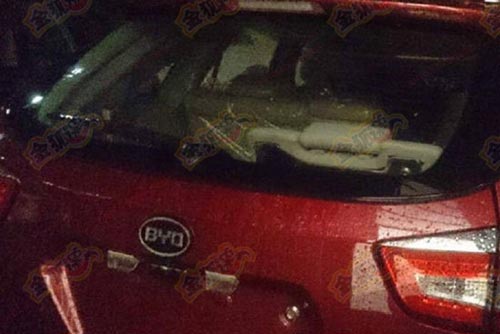 比亞迪S7七座版車型曝光