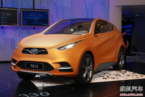 奔騰T012概念車 上海車展實拍