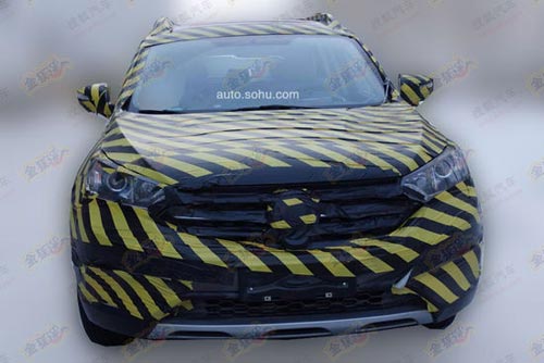 東風風神全新SUV車型諜照