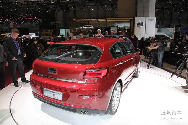 觀致3兩廂版日內瓦車展實拍 觀致3兩廂版日內瓦車展實拍