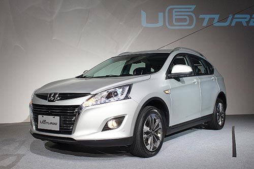 納智捷U6 TURBO臺灣發布