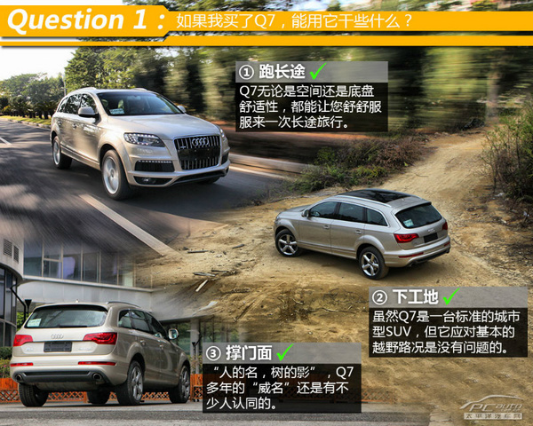 均衡型的王者 測奧迪Q7 35TFSI 運(yùn)動(dòng)型
