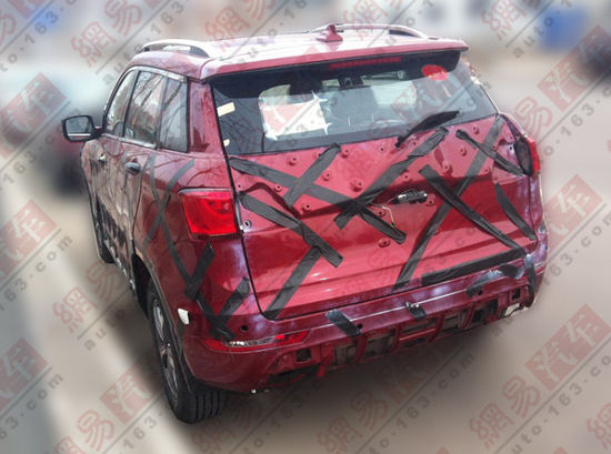 哈弗H5路試諜照曝光 有望年底上市銷售