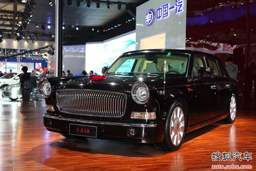 紅旗L5 上海車展實(shí)拍