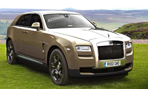 [海外車訊]勞斯萊斯SUV最新效果圖曝光