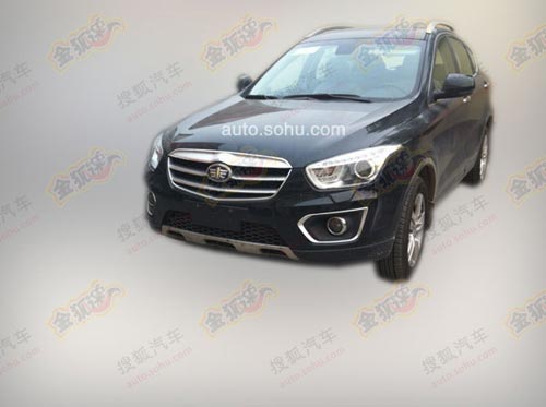 奔騰改款X80諜照