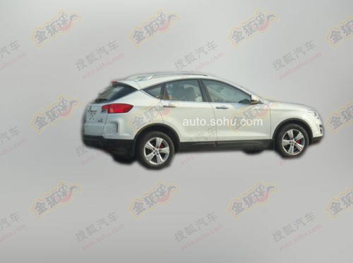 奔騰改款X80諜照