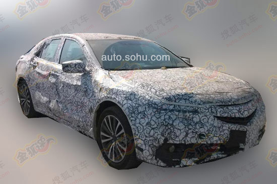 謳歌全新TLX諜照