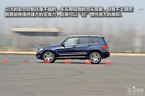 車訊網(wǎng)測試奔馳GLK300 外形優(yōu)雅的硬派小生