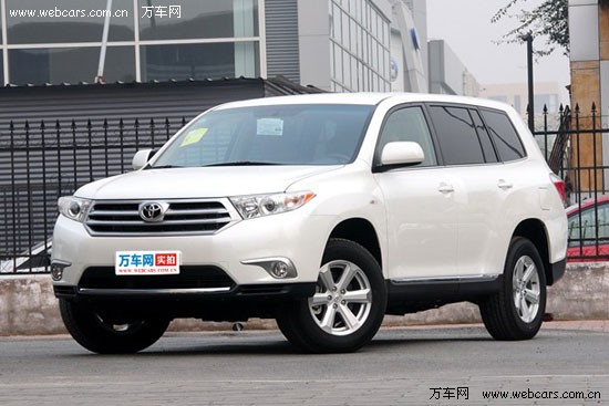 豐田漢蘭達全系優惠1萬元 店內現車充足