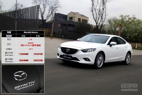 馬自達(dá) Mazda6 Atenza阿特茲 實(shí)拍 圖解 圖片